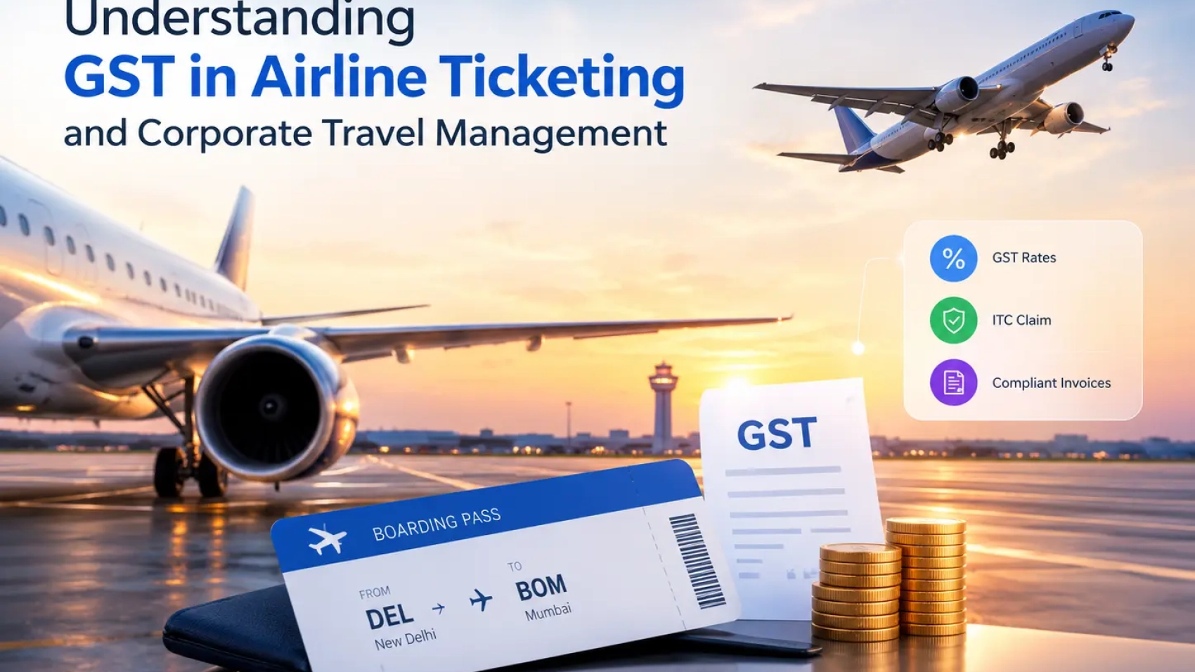 understanding GST in airline ticketing and corporate travel management