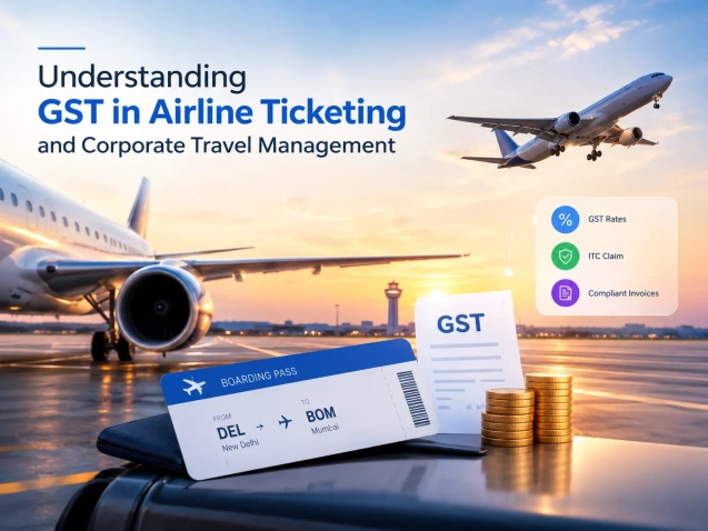 understanding GST in airline ticketing and corporate travel management